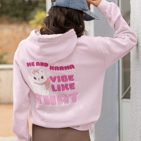 Midnights Karma Cat Lover Hoodie: Taylorr Fan Concert Outfit