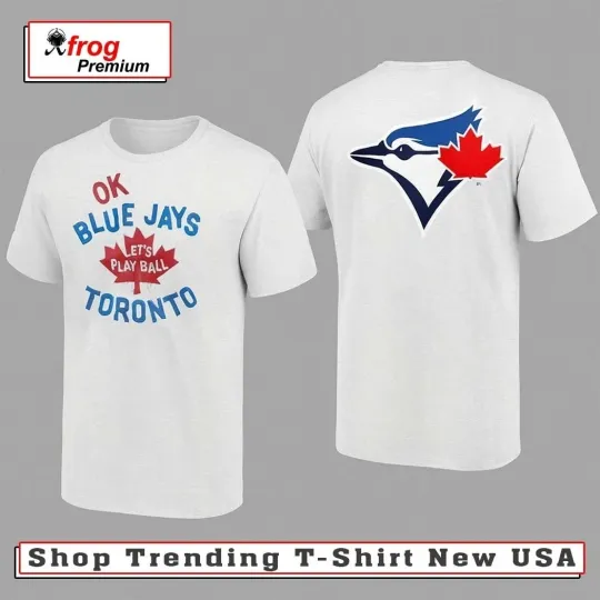 Discover Toronto city Blue Jay Lets Play Ball Shirt