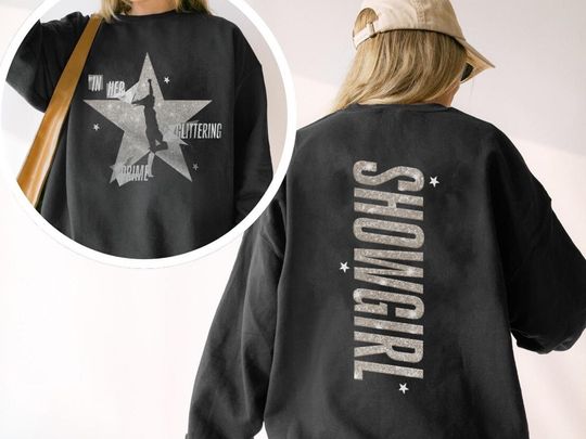 Discover In My Showgirl Era Shirt, Retro Graphic Shirt, Vintage Showgirl Aesthetic Top for Wome, New Album Shirt