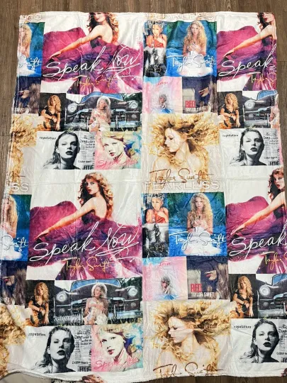 Taylorr Swifts Soft Fleece Throw Blanket , Gift For Fans