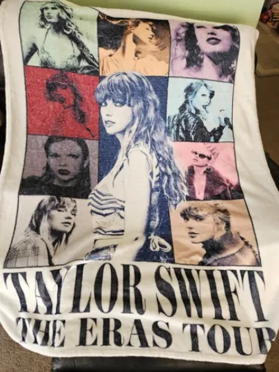 Taylorr Swifts Tapestry The Last Eras Tour Album Fleece Throw Blanket, Gift For Fans