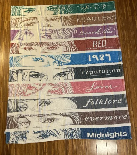 Taylorr Swifts Throw Blanket Albums Ultra-Soft Micro Fleece, Gift For Fans