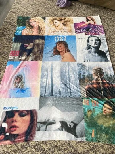 Discover Taylorr Swifts BLANKET, Multi Album Covers, Fleece Blanket