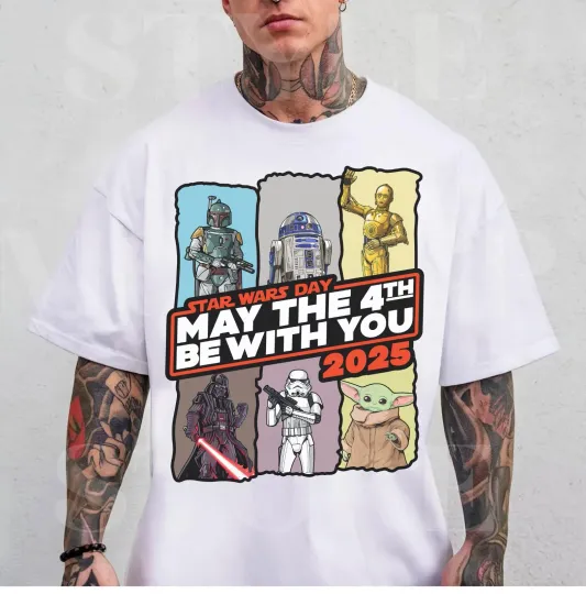 Discover Vintage Star Wars May The 4th Be With You Unisex T-Shirt