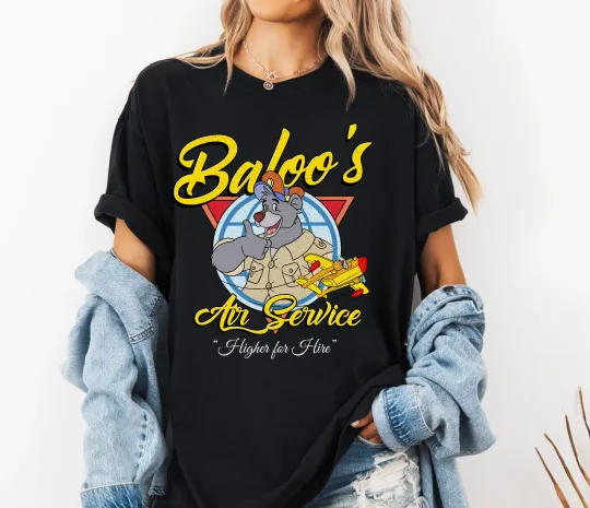 Discover Disney Talespin Baloo's Air Service T-Shirt Unisex Adult Kid