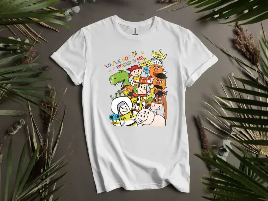 Discover Disney Pixar Toy Story You’ve Got A Friend Hoodie T-Shirt Unisex Men Women