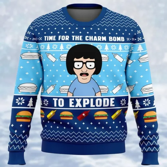 Discover Bobs Burgers Ugly Christmas Sweater, Tina Belcher Christmas Sweatshirt