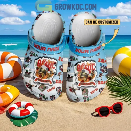 Discover AC - DC Jingle Hells Beels Xmas Clogs