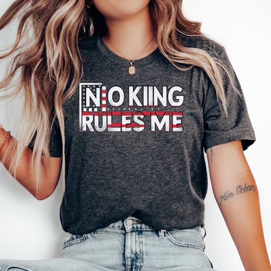 Discover No King Graphic Tee: Unisex Fashion Shirt