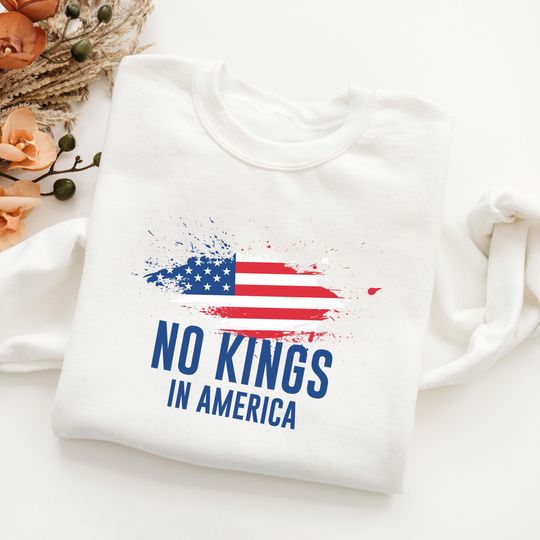 Discover No Kings in America Shirt, Anti Trump Shirt, Political Shirts, Anti Maga Shirts, Crown No Kings Shirt, Protest Shirts, Nope Kings Shirt