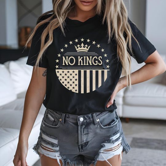 No Kings In America Shirt, No Kings In America Sweatshirt, No Kings In America Outfit, No King but the People Shirt, Snarky tee