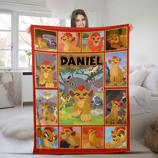 Discover Disney Lion Guard Blanket, Disney Lion King Blanket, Custom Lion Guard Blanket