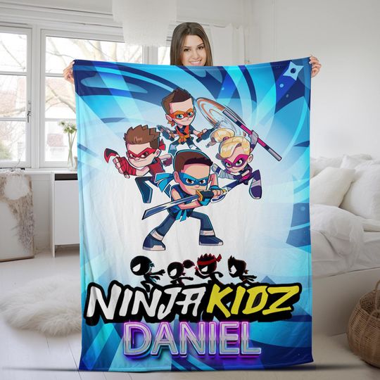 Discover Ninja Kidz TV Family Birthday Blanket, Ninja Kidz Tv Birthday Blanket, Ninja Kidz TV Blanket