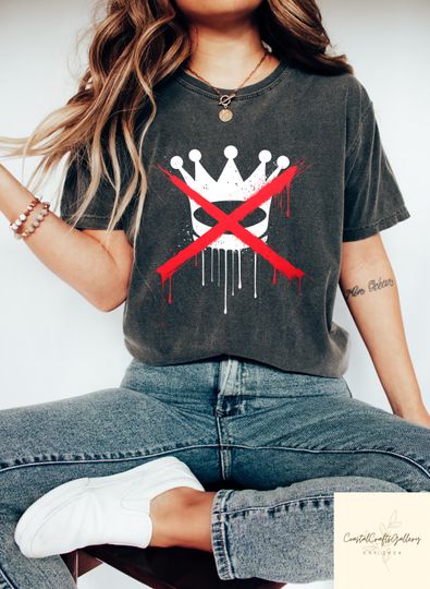 Discover No Crown No Kings T-Shirt: Anti-Trump Protest Tee