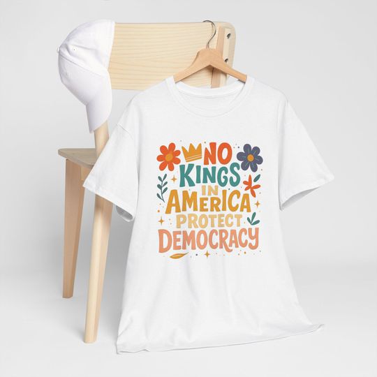 Discover no kings shirt, No Kings t shirt, Protest Shirt, Political Tee, Gift for Activists, Social Justice Wear