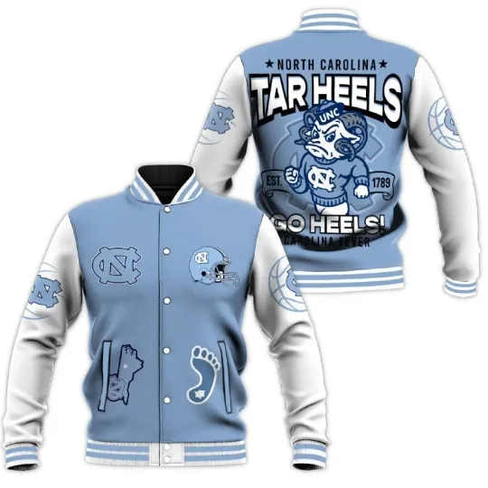 4GJT North Carolina Tar Baseball Jacket For Fan s, Gift For Him, Gift For Friend
