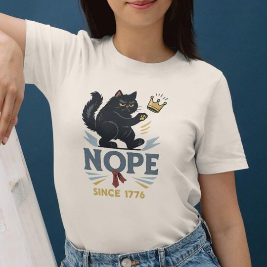 Discover No Kings Shirt  October 18 No Kings Day TShirt, Anti-Monarchy Protest Tee, Political Humor Shirt, Patriotic Resistance Apparel