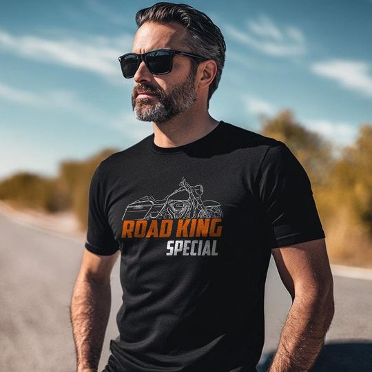Discover H davidson Road King Special FLHRXS Inspired T-Shirt - Biker Motorcycle Tee Shirt