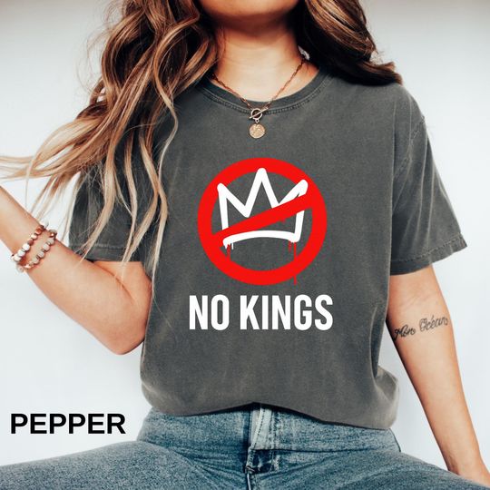 Discover No Kings Shirt, No Kings In America Shirt, Protest Shirt, Pro Democracy Shirt, Political Tee, Patriotic Protester Shirt, Resistance&nbsp;Apparel