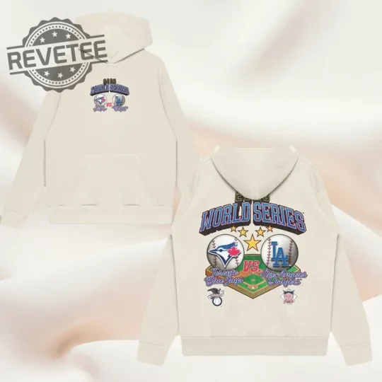 Discover 2025 World Series Toronto city Blue Jay Vs La Dodger Hoodie
