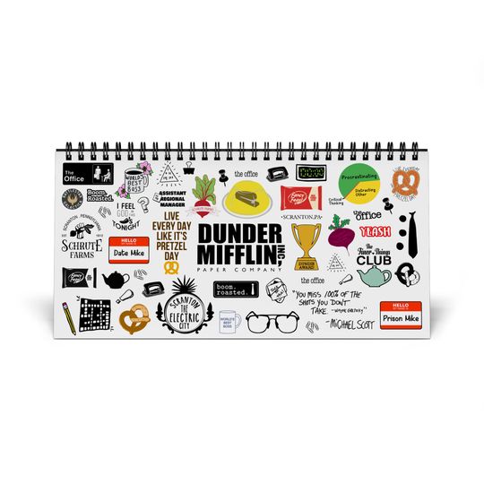 Discover The Office US Calendar 2026  Funny & Inspirational Quotes from Dunder Mifflin