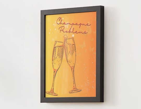Discover Taylorr Swifts Champagne Problems | Digital Print