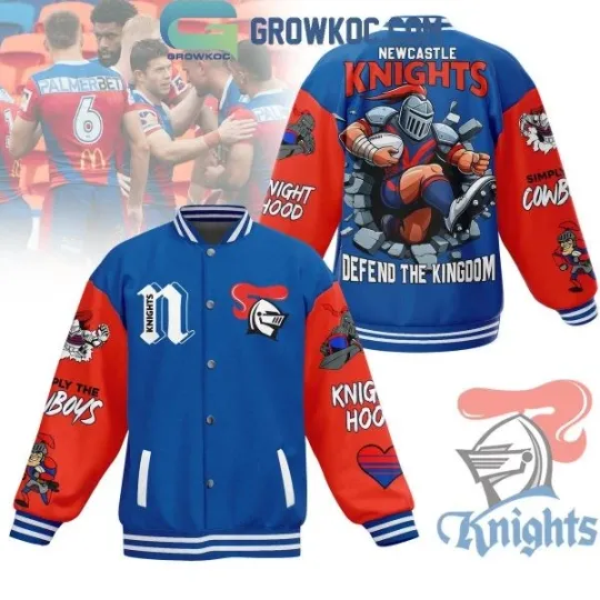 Discover Newcastle Knights Defend The Kingdom Fan Baseball Jacket