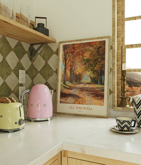 Discover All Too Well Digital Print | Music Wall Art | Aesthetic Print | Red Print | Bedroom Decor | Watercolour Art | Girly Print | Pastel Art