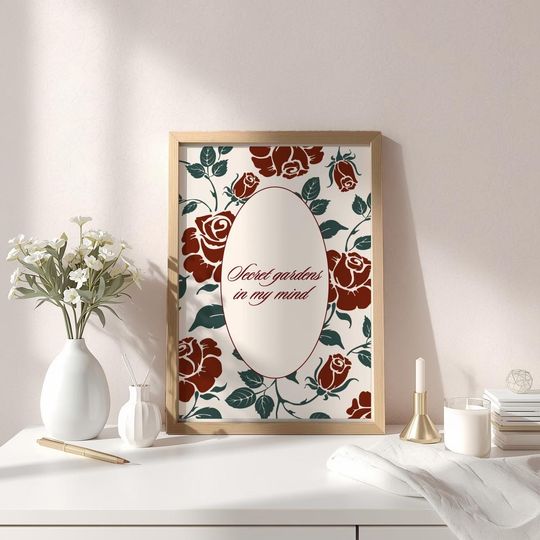 Discover Taylor Print | I hate it here Digital Print | Music Art | Printable | Floral Print | Home Decor | Girly Print | Coquette Wallart