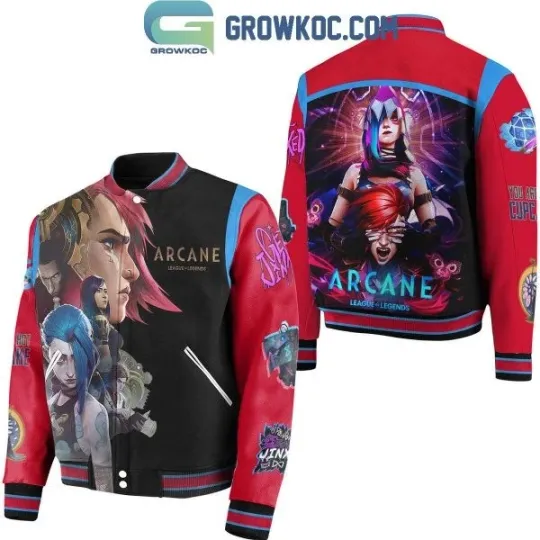 Discover Arcane League Of Legends You Are Cupcake Baseball Jacket