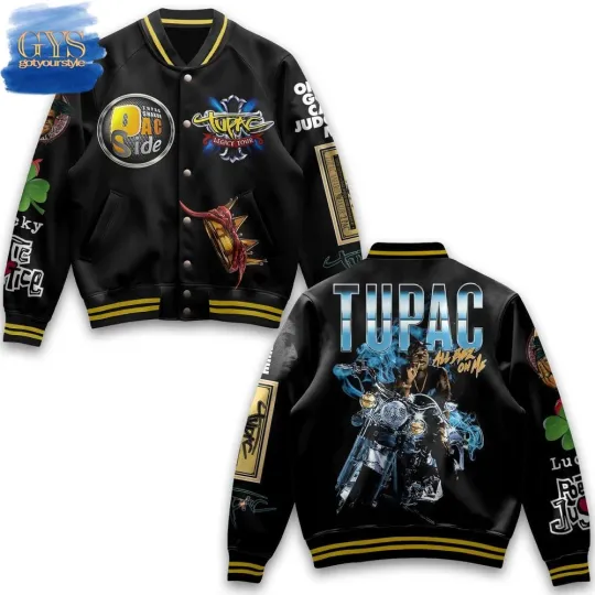Discover Tupac All Eyes On Me Limited Edition Baseball Jacket