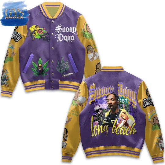 Discover Snoop Dogg Long Beach Limited Edition Baseball Jacket