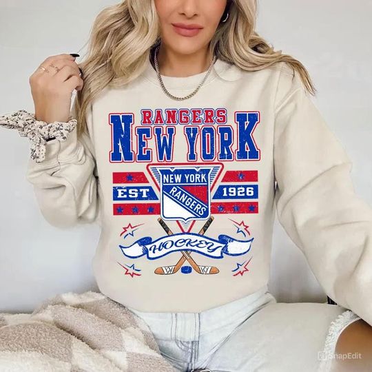 Discover New York Hockey Sweatshirt,Vintage Graphic Tee,Hockey Gift For Fan, Sweat-Aldult-Youth Tshirt,Retro Hoodie JHF0
