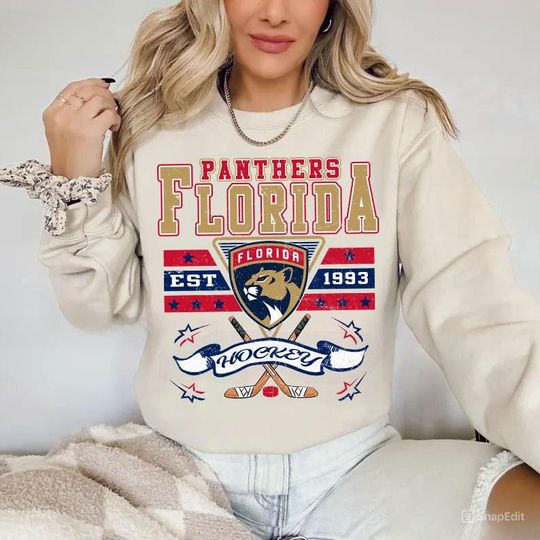Discover Florida Hockey Sweatshirt,Vintage Graphic Tee,Hockey Gift For Fan, Sweat-Aldult-Youth Tshirt,Retro Hoodie JHF0