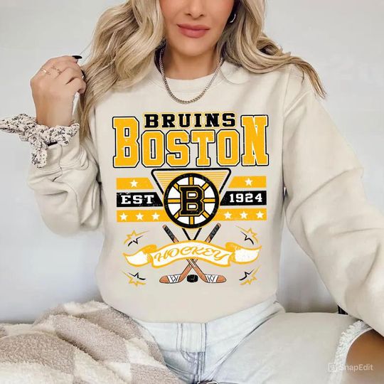 Discover Boston Hockey Sweatshirt,Vintage Graphic Tee,Hockey Gift For Fan, Sweat-Aldult-Youth Tshirt,Retro Hoodie JHF0