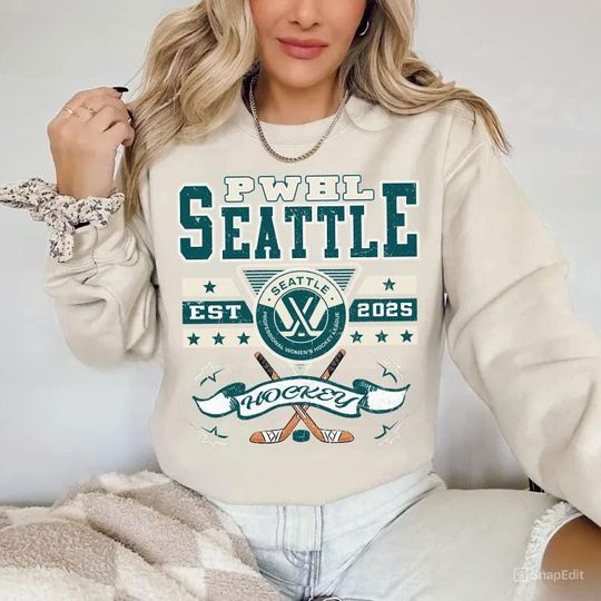 Discover Seattle Hockey Sweatshirt,Vintage Graphic Tee,Hockey Gift For Fan, Sweat-Aldult-Youth Tshirt,Retro Hoodie JHF0