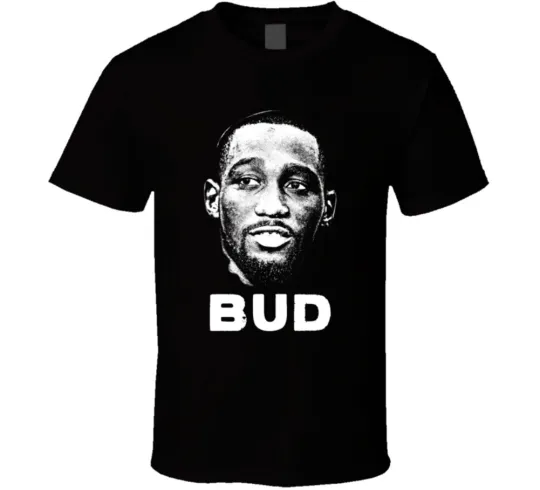 Terence Crawford Bud Big Face Silhouette Boxing Fight T-Shirt