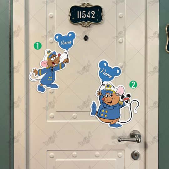 Discover Personalized Jaq and Gus Cruise Balloons Magnet, Disney Porthole Magnet,Cinde Mice Gus Gus and Jaq decorations Magnet,First trip magnet