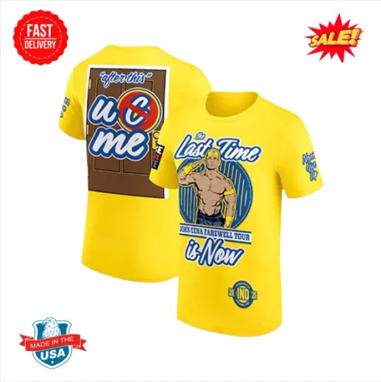 Discover John Cenaa Farewell Tour 2025 Indianapolis The Last Time Is Now 3D T Shirt, Gift For Fan