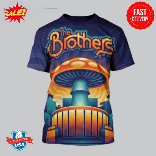 Discover The Brothers Music At Madison Square Garden In NY On April 15-16 3D Shirt