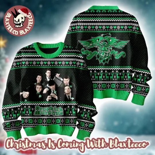 Discover Dropkick Murphys The Meanest Of Times Band Photo Ugly Sweater 2025