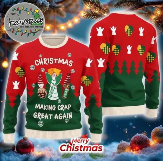 Discover Heinekenn Making Christmas Great Again Best Gifts For Holiday 2025 Ugly Sweater
