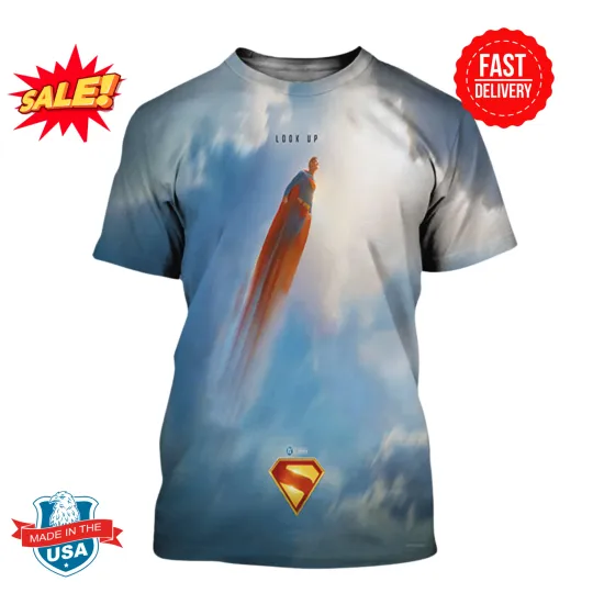 New Dolby Poster For James Gunn’s Superman In Theaters On July 11 2025 3D Shirt