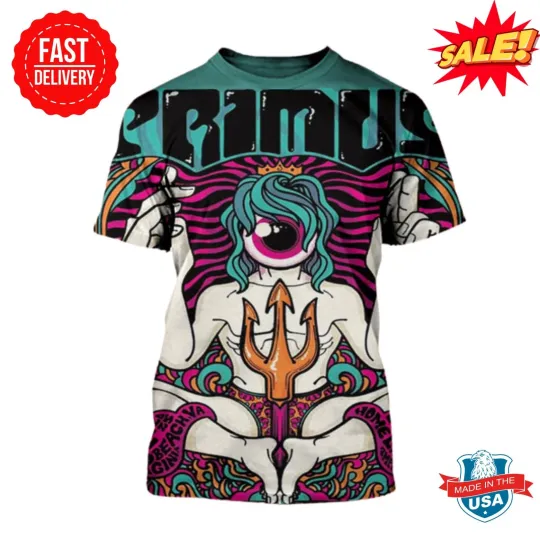 Discover Primus Band Live Show At Veterans In Virginia Beach On May 11 2025 3D TShirt