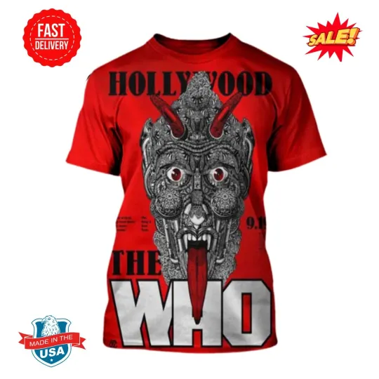 The Who The Song Is Over North American Farewell Tour 2025 On Sept 19 3D Shirt
