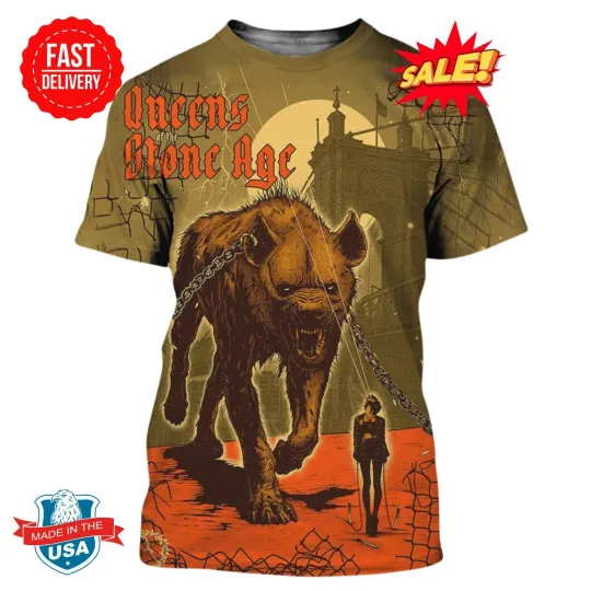 Discover Queens Of The Stone Age Cincinnati Ohio 2025 At The Andrew J Brady June 18 3D T