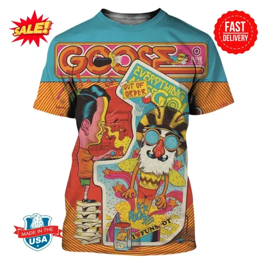 Goose Band Gilford New Hampshire 2025 On June 27 The Arcade 3D T Shirt