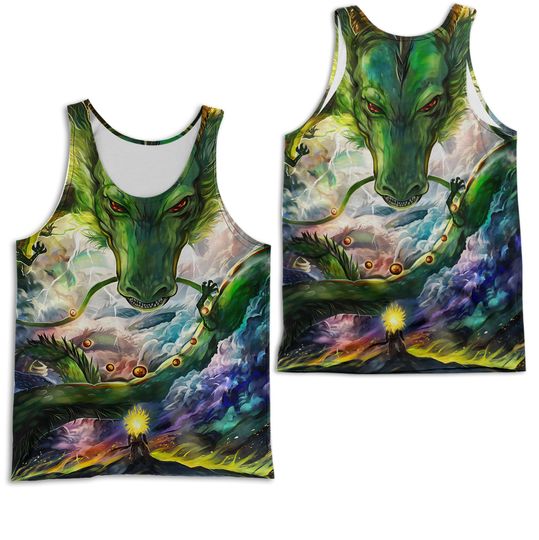 Dragon Ball Z Cosplay Tank Top – Anime Muscle Shirt Undershirt
