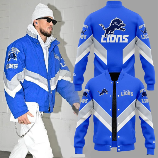 Discover Detroit Lion Vintage 90S Pro Line Starter 2025 Baseball Jacket