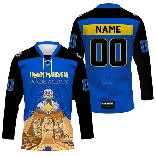 Iron Maiden Powerslave Sub Hockey Jersey